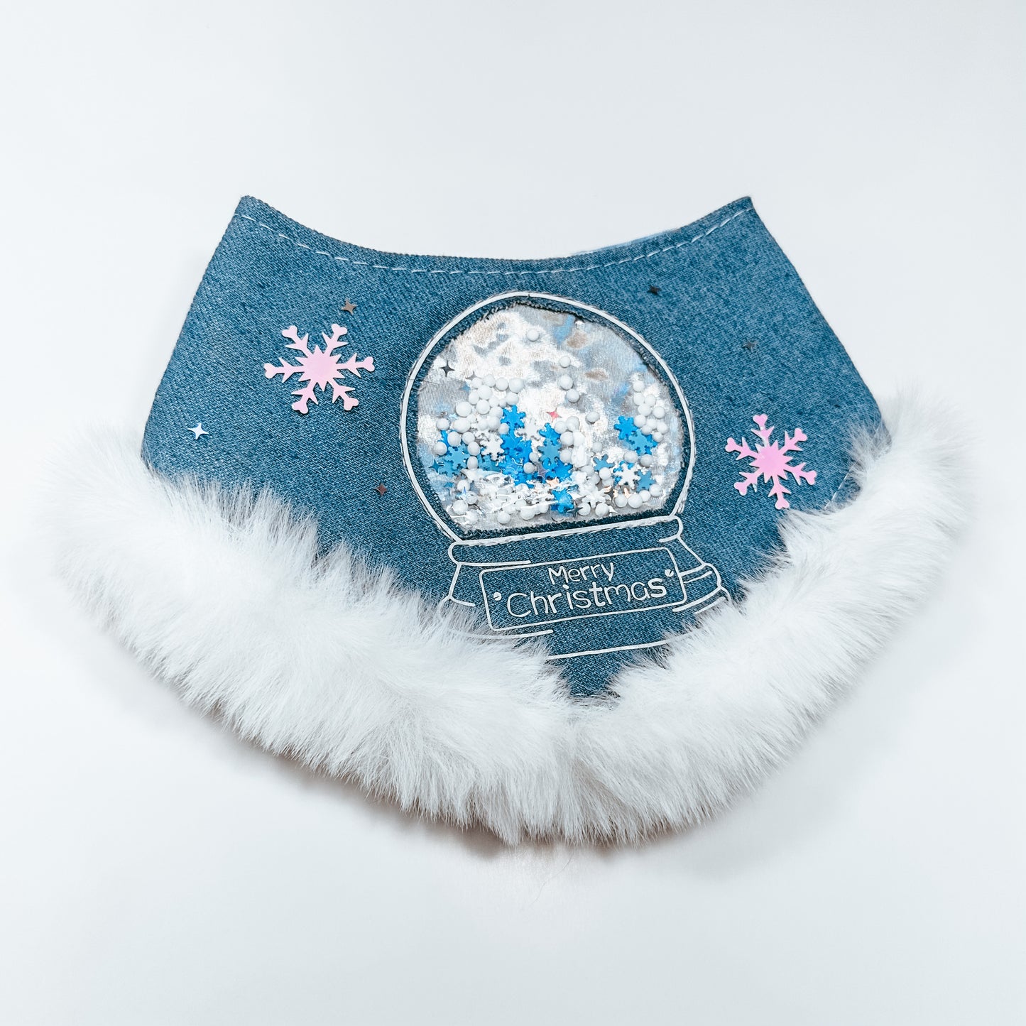 *Limited edition* snow globe bandana