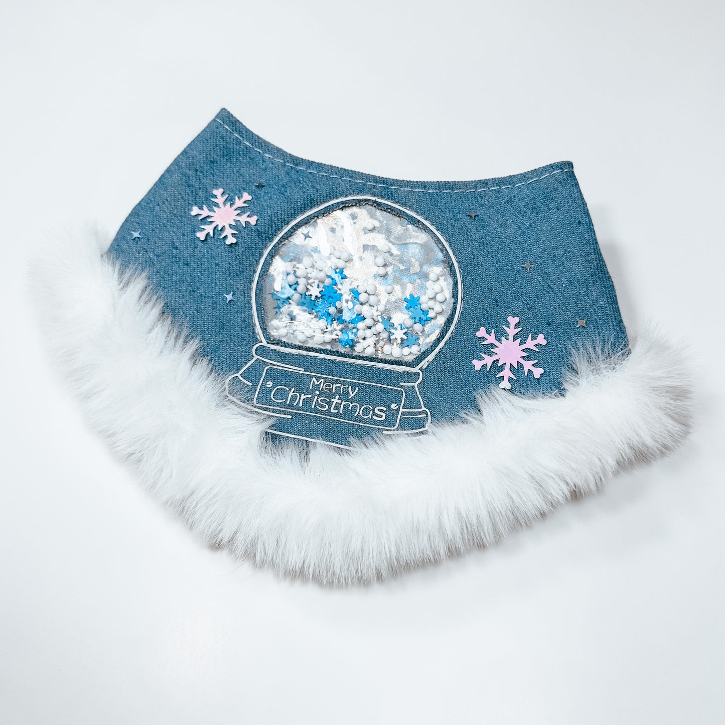 *Limited edition* snow globe bandana