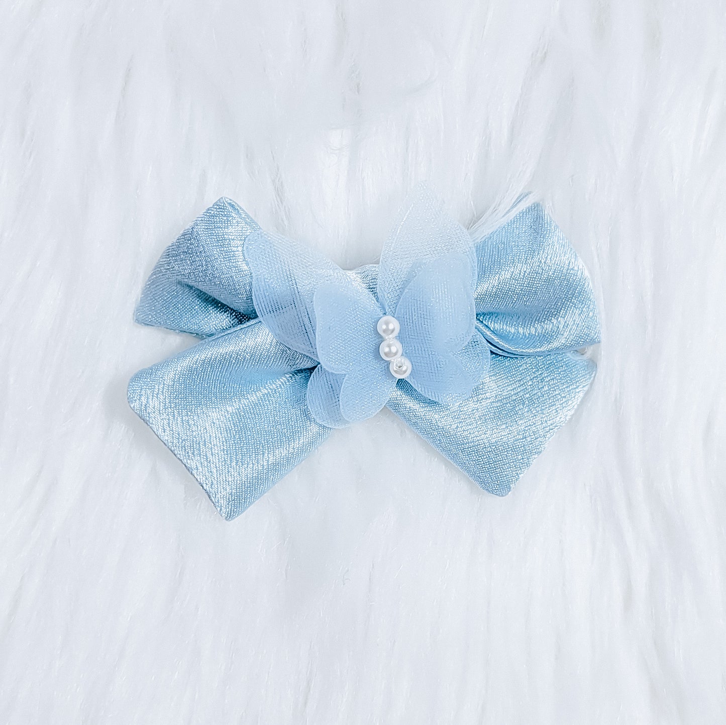 The "Emily" Pin wheel hair bow