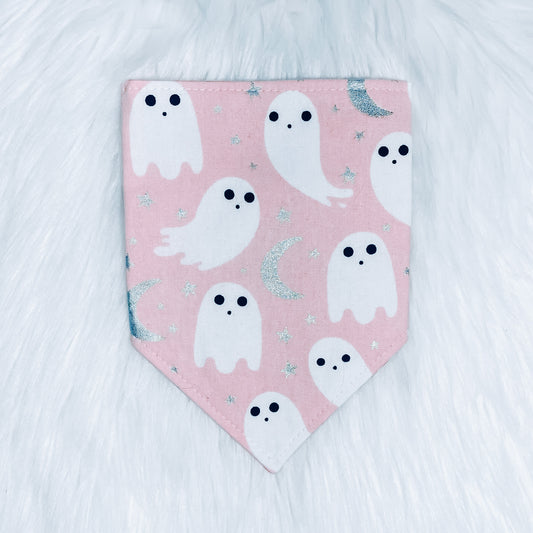 The “You are BOO-tiful” pink Halloween pet bandana
