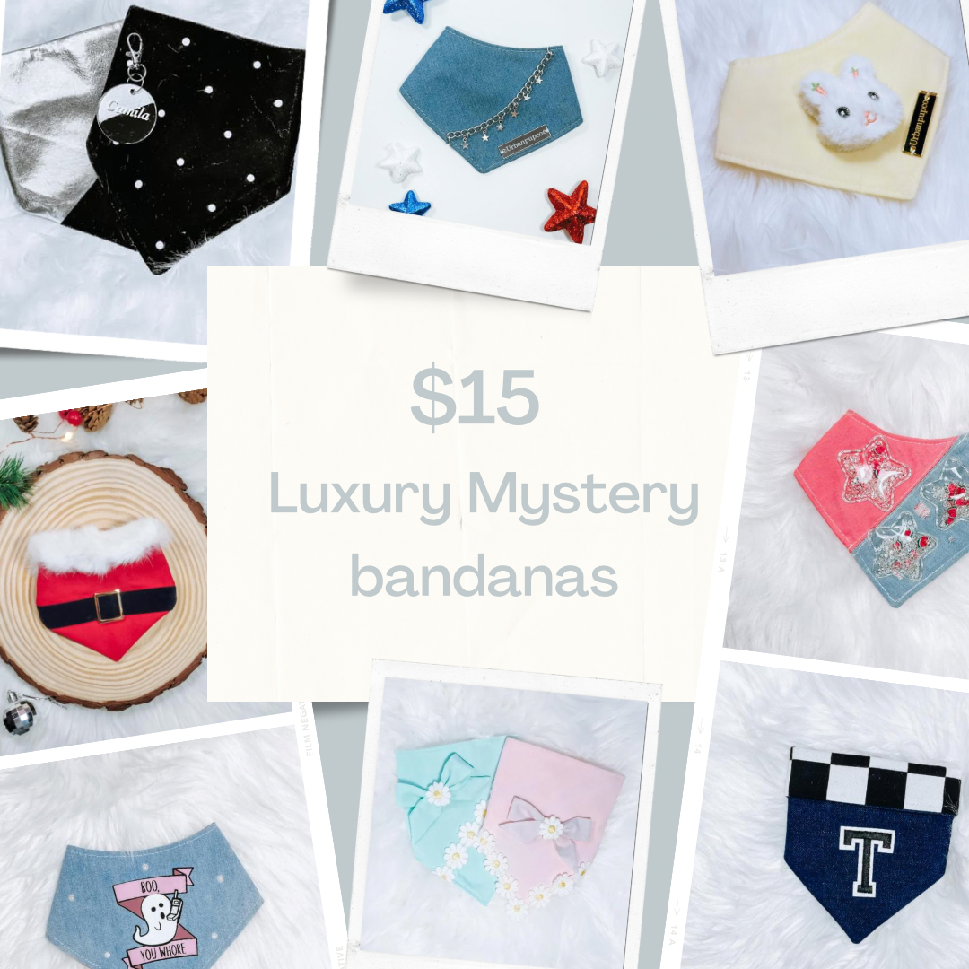 $15 Luxury mystery bandanas