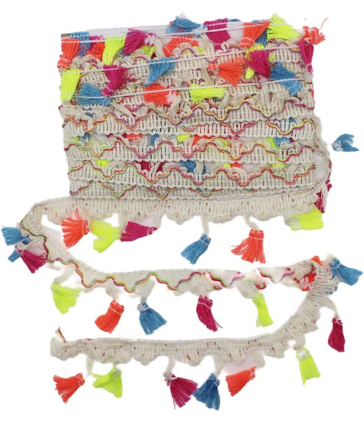 Tassel trim add on